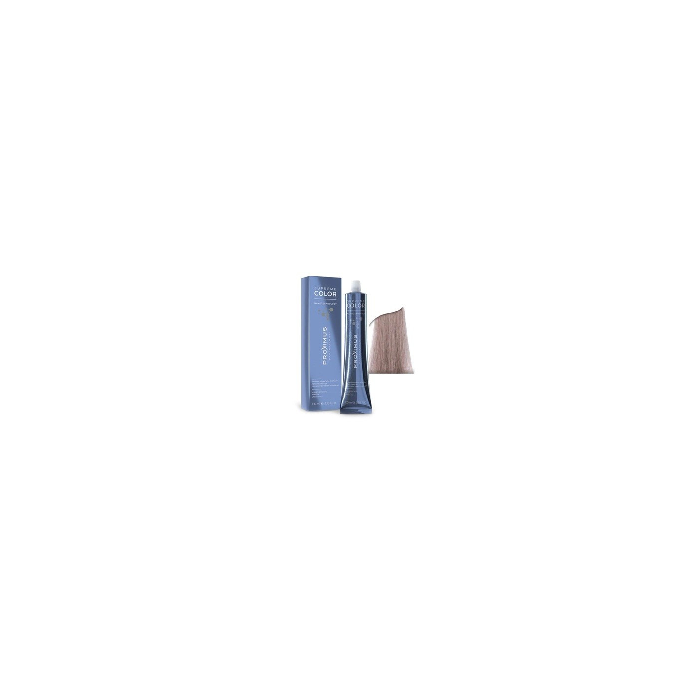 Farba do włosów Proximus Supreme Color Nanotechnology 9,21 bardzo jasny fioletowo popielaty blond 100 ml Farba do włosów Proximus Supreme Color Nanotechnology 9,21 bardzo jasny fioletowo popielaty blond 100 ml
