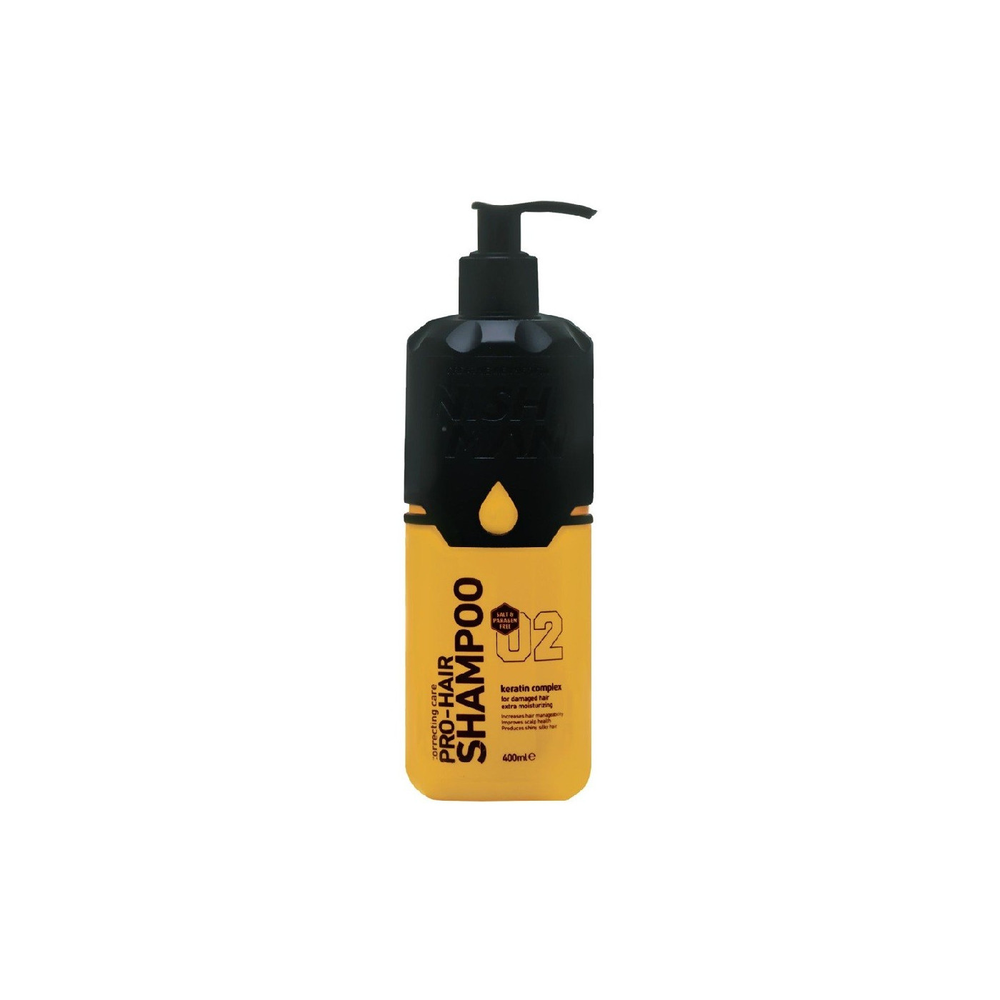 Szampon do włosów Nishman 02 Pro-Hair 400 ml
