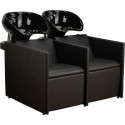 Myjka myjnia fryzjerska Ayala Luna Sofa czarna