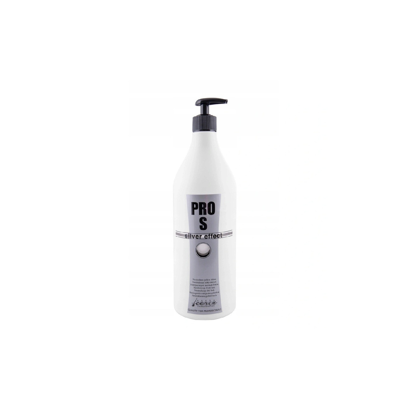 Szampon przyciemniający siwe włosy do włosów blond Carin Pro S 950 ml