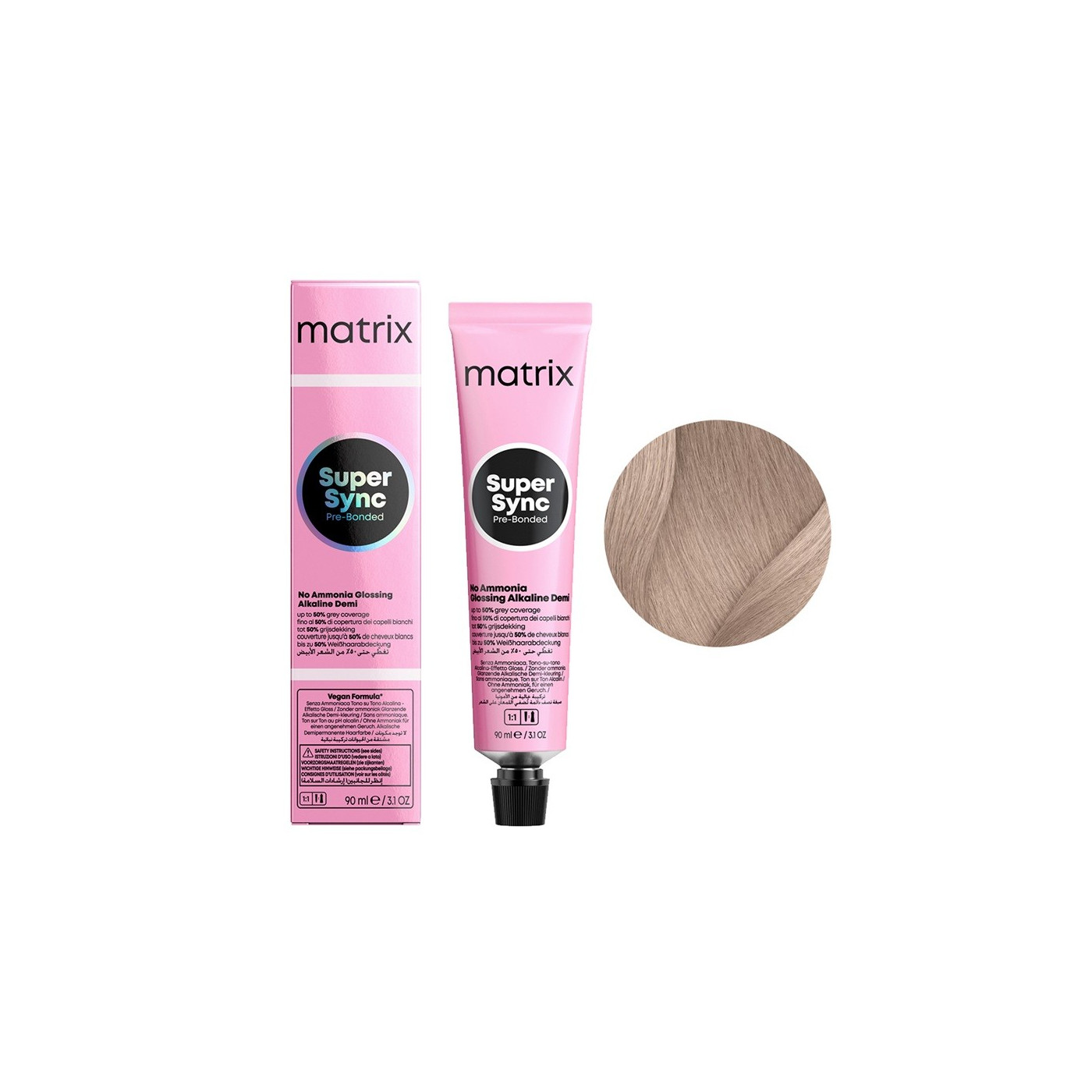 Toner do włosów Matrix Super Sync Pre-Bonded 10P extra jasny blond perłowy 90 ml
