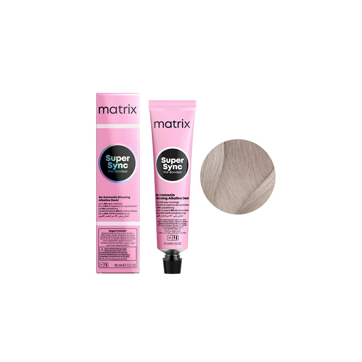 Toner do włosów Matrix Super Sync Pre-Bonded 11P extra jasny blond plus perłowy 90 ml