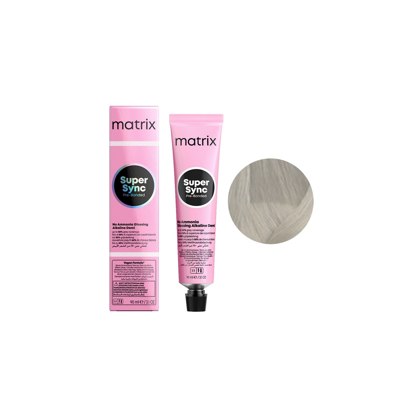 Toner do włosów Matrix Super Sync Pre-Bonded SPA pastele popielate 90 ml Toner do włosów Matrix Super Sync Pre-Bonded SPA pastele popielate 90 ml