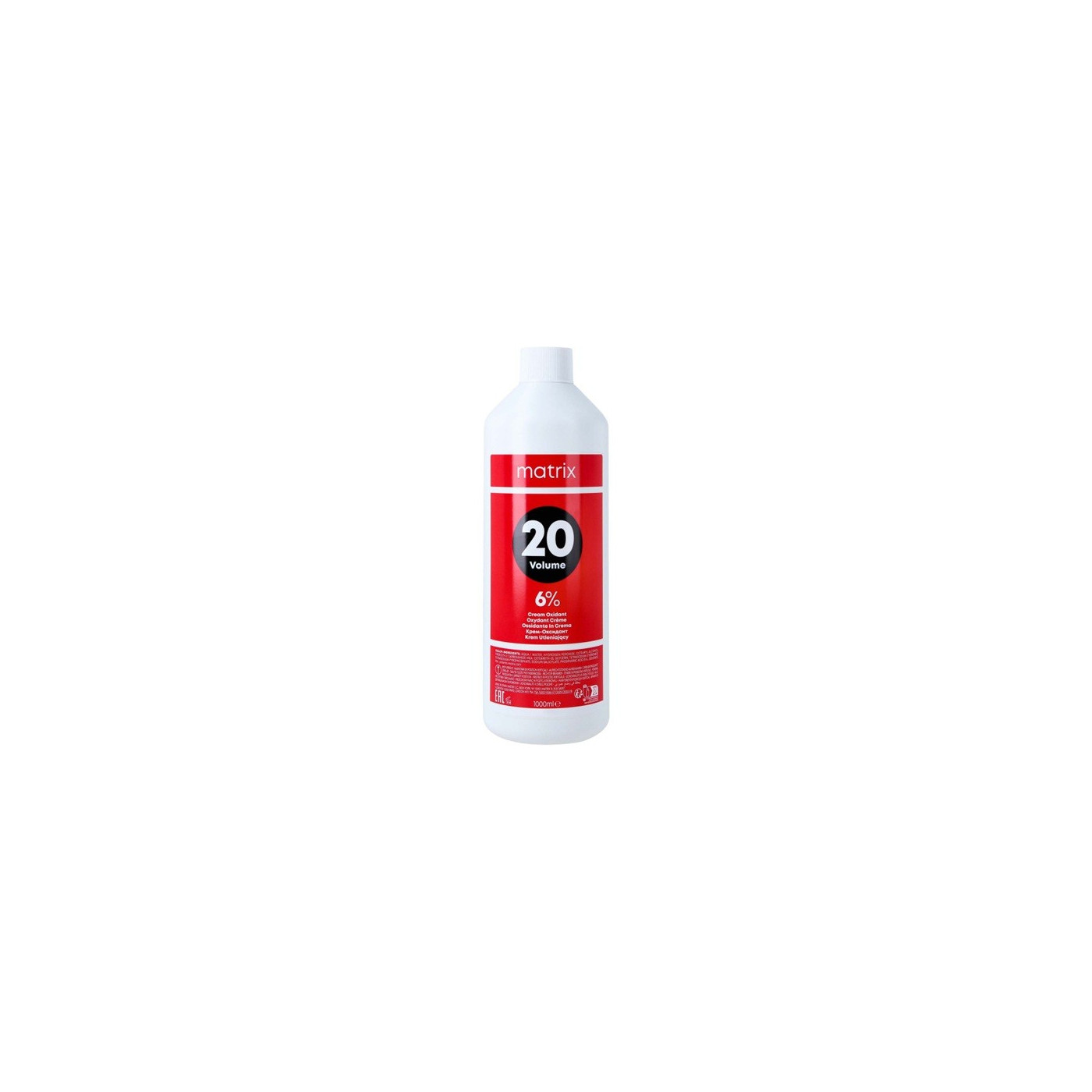 Utleniacz do farb krem utleniający Matrix Cream Oxidant 20v 6%-1000 ml