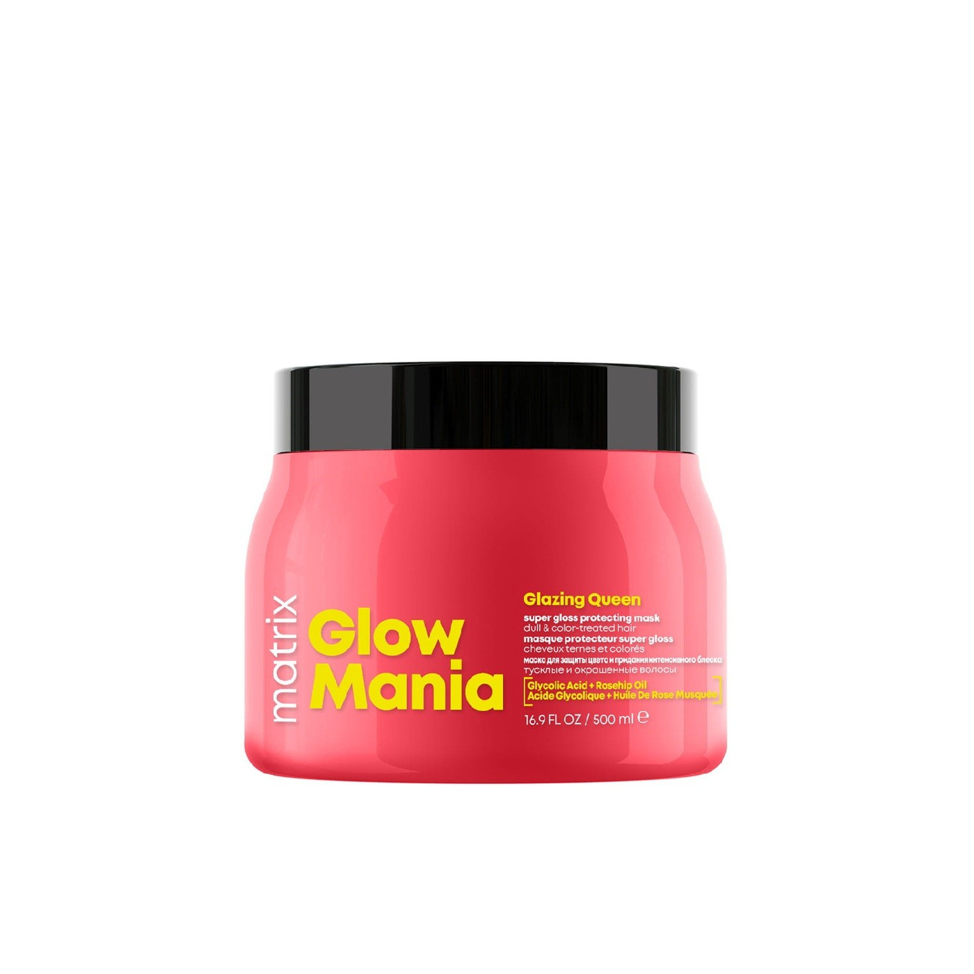 Maska do włosów farbowanych Matrix Glow Mania 500 ml Maska do włosów farbowanych Matrix Glow Mania 500 ml