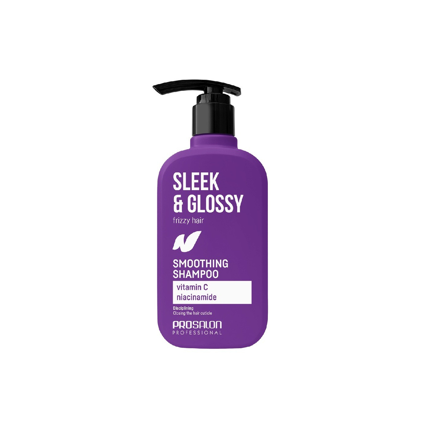 Szampon wygładzający do włosów Chantal Prosalon Sleek&Glossy 375 ml Szampon wygładzający do włosów Chantal Prosalon Sleek&Glossy 375 ml