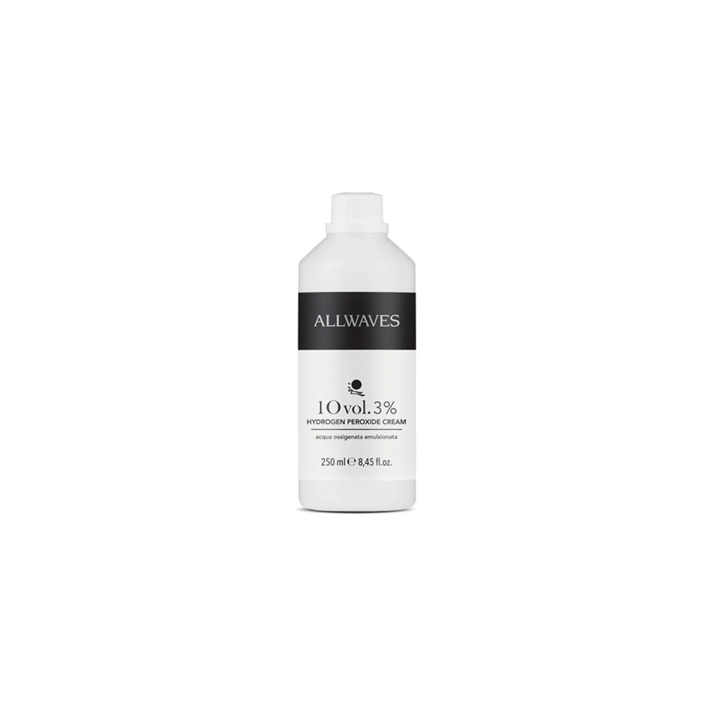Woda utleniona w emulsji 10v 3% Allwaves 250 ml Woda utleniona w emulsji 10v 3% Allwaves 250 ml