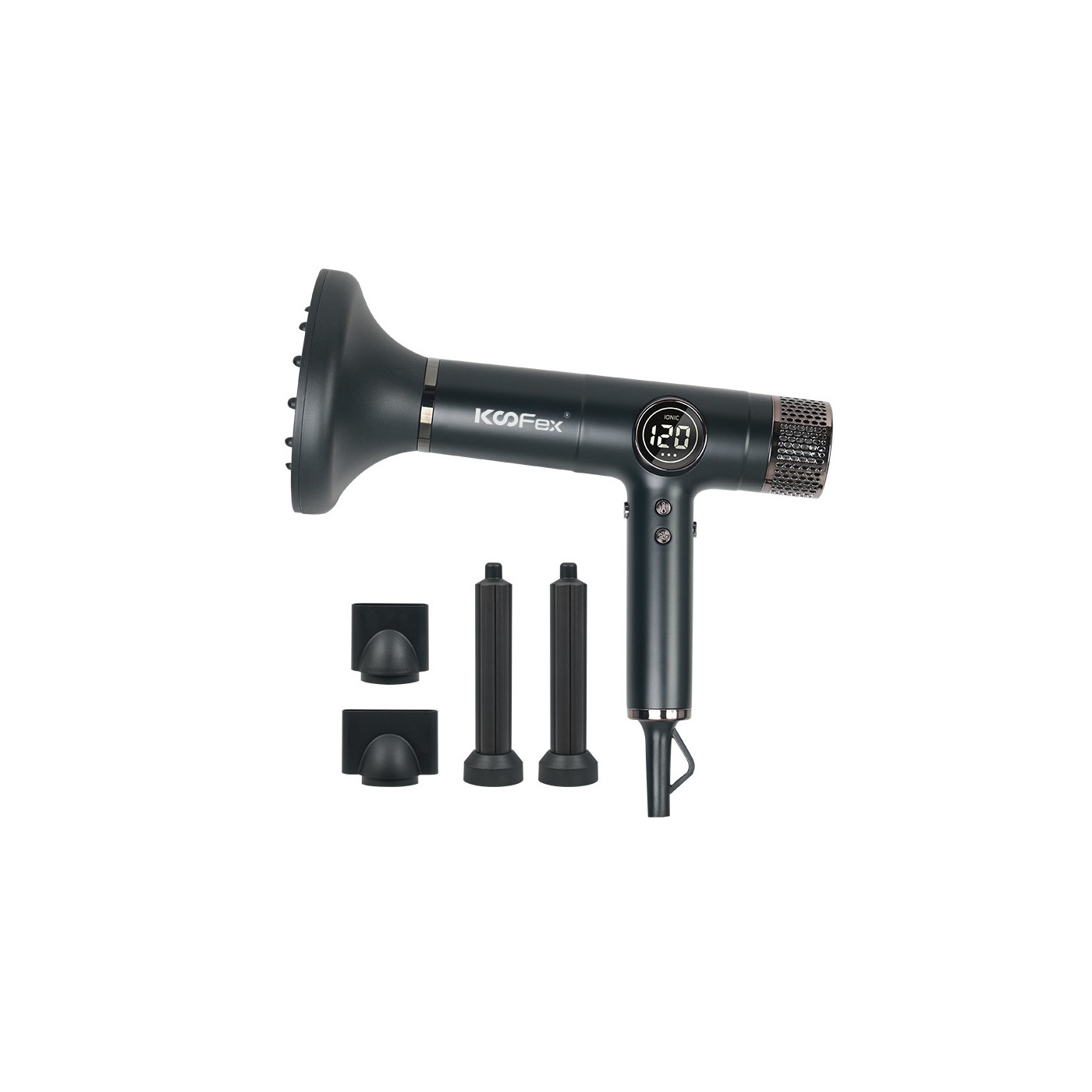 Suszarka do włosów z jonizacją 1900 W Koofex KF-8016 Efekt Coandy