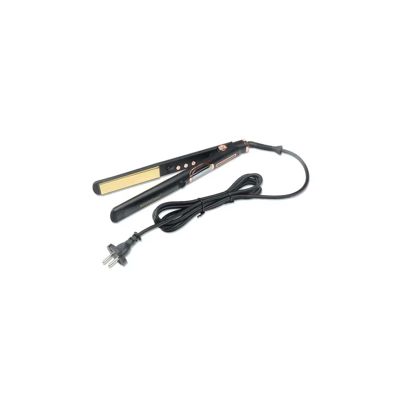 Prostownica do włosów z wyświetlaczem LCD 25 mm Koofex KF-9913C