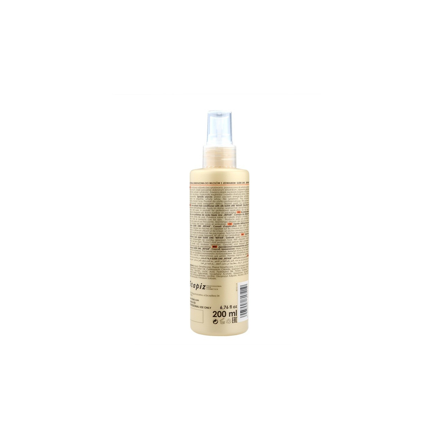 Odżywka dwufazowa z jedwabiem Stapiz Sleek Line Repair 200 ml Odżywka dwufazowa z jedwabiem Stapiz Sleek Line Repair 200 ml