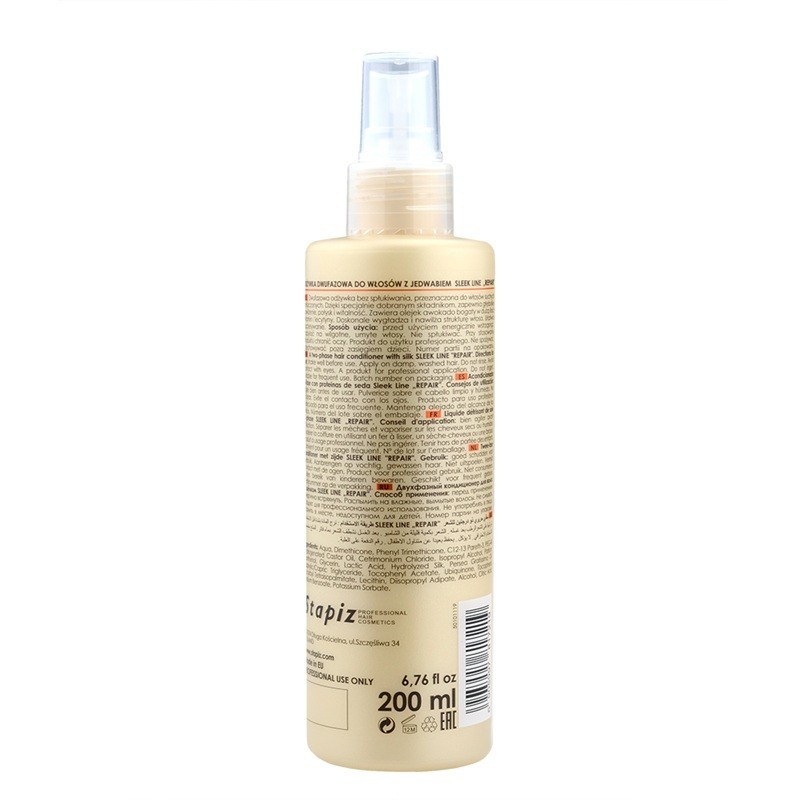 Odżywka dwufazowa z jedwabiem Stapiz Sleek Line Repair 200 ml Odżywka dwufazowa z jedwabiem Stapiz Sleek Line Repair 200 ml