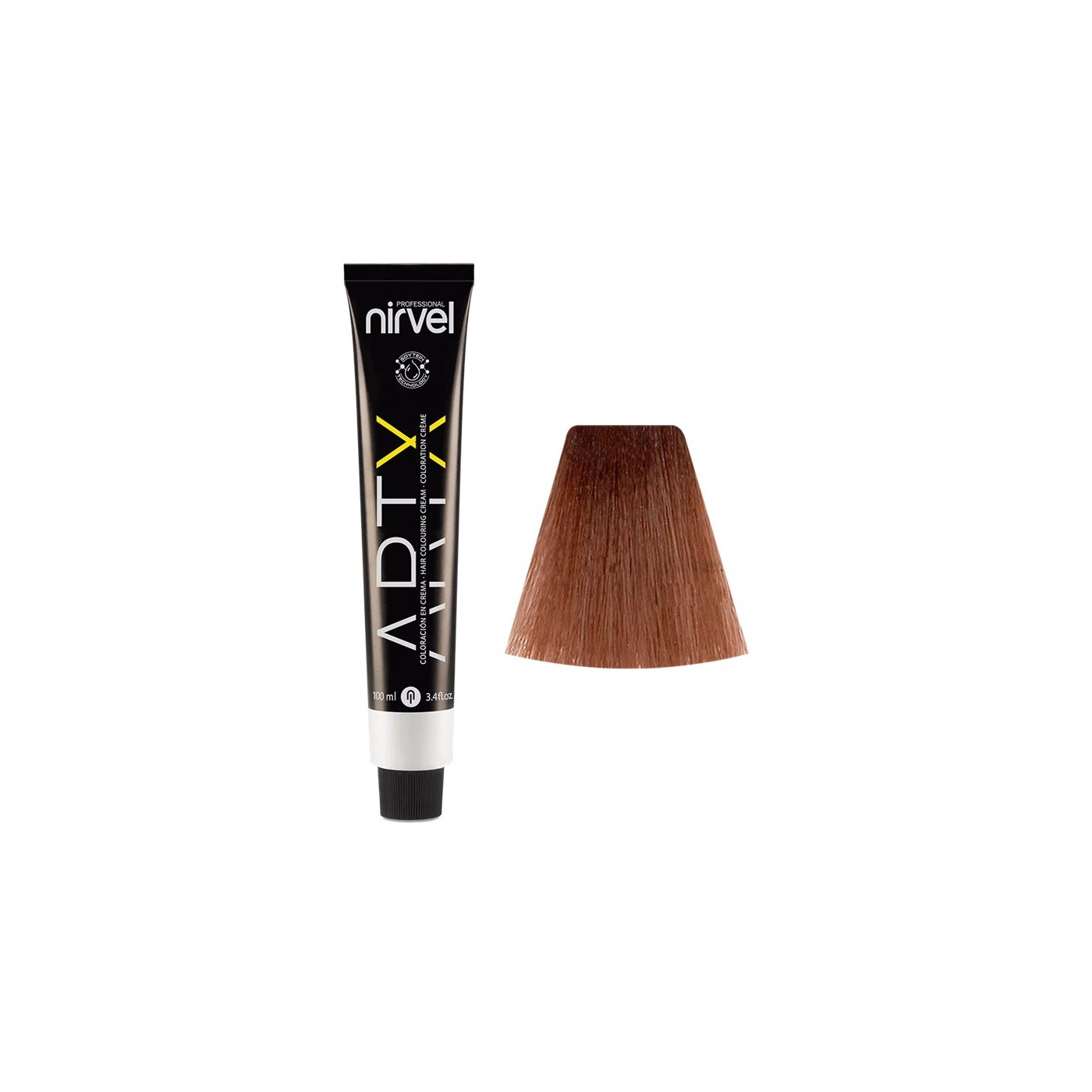 Farba do włosów z amoniakiem Nirvel Artx 7-71 popielaty brąz 100 ml