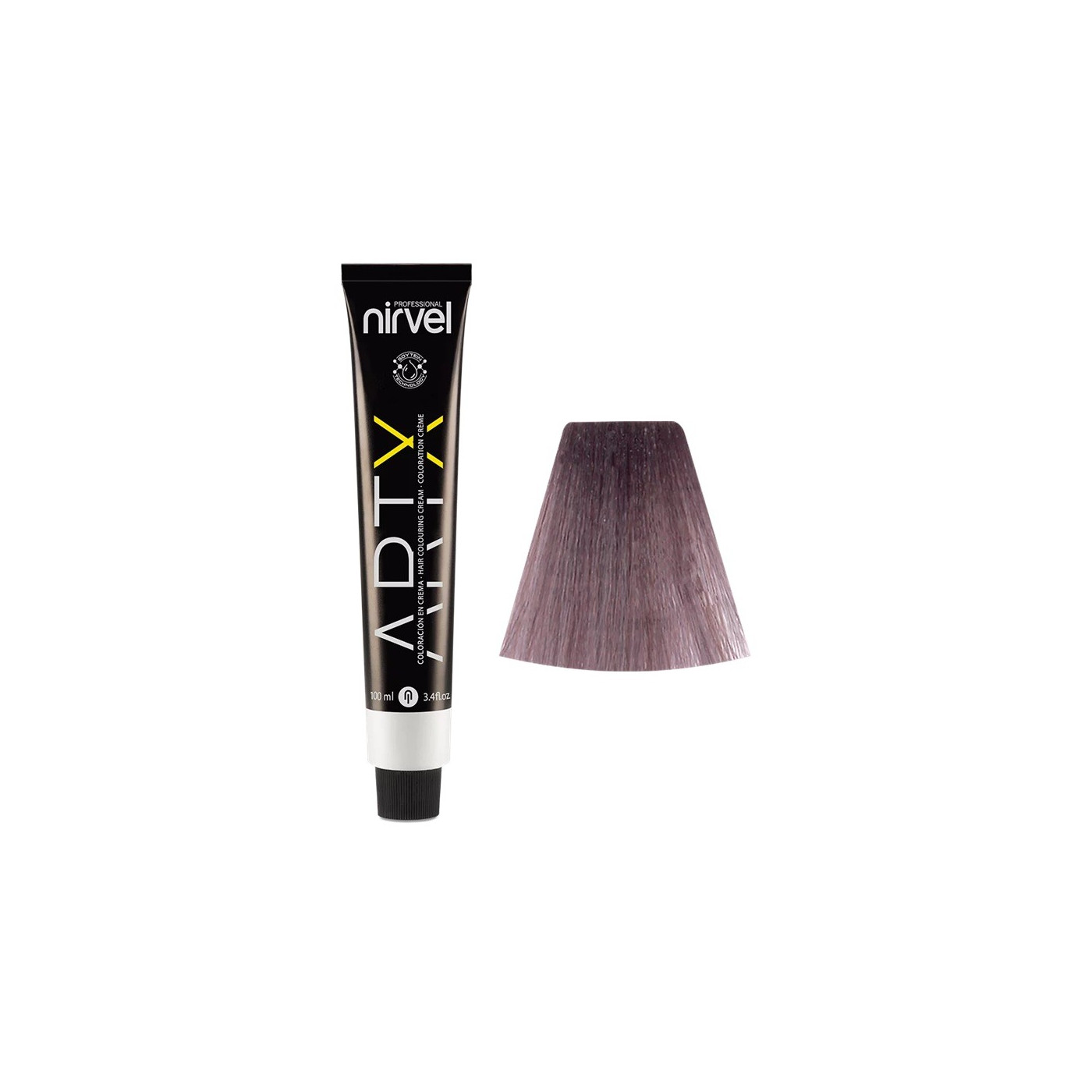 Farba do włosów z amoniakiem Nirvel Artx 8-16 jasny blond popielaty fiolet 100 ml