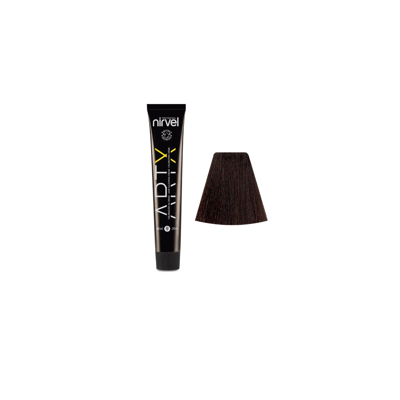 Farba do włosów z amoniakiem Nirvel Artx 3 naturalny ciemny kasztan 100 ml Farba do włosów z amoniakiem Nirvel Artx 3 naturalny ciemny kasztan 100 ml