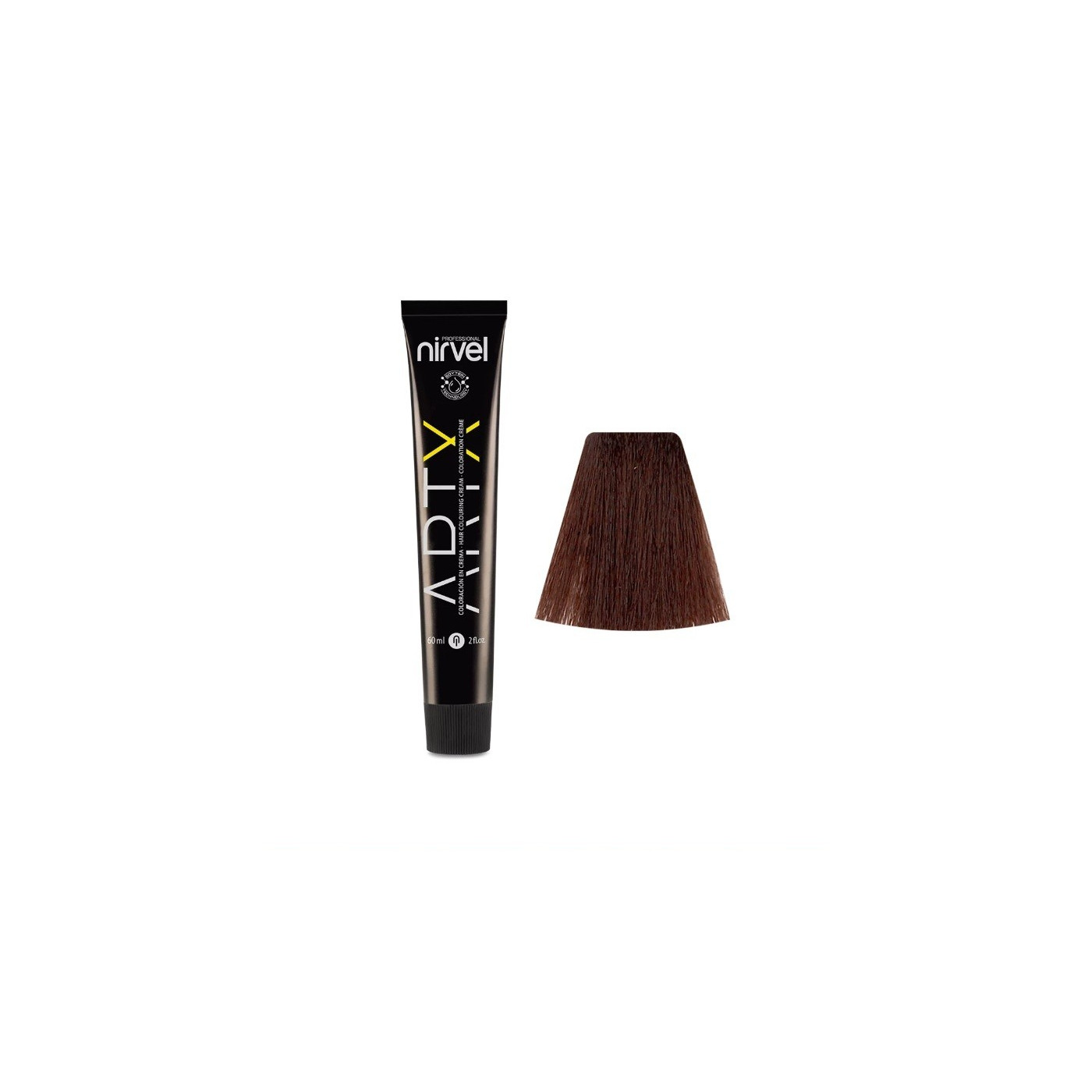 Farba do włosów z amoniakiem Nirvel Artx 4 naturalny średni kasztan 100 ml Farba do włosów z amoniakiem Nirvel Artx 4 naturalny średni kasztan 100 ml