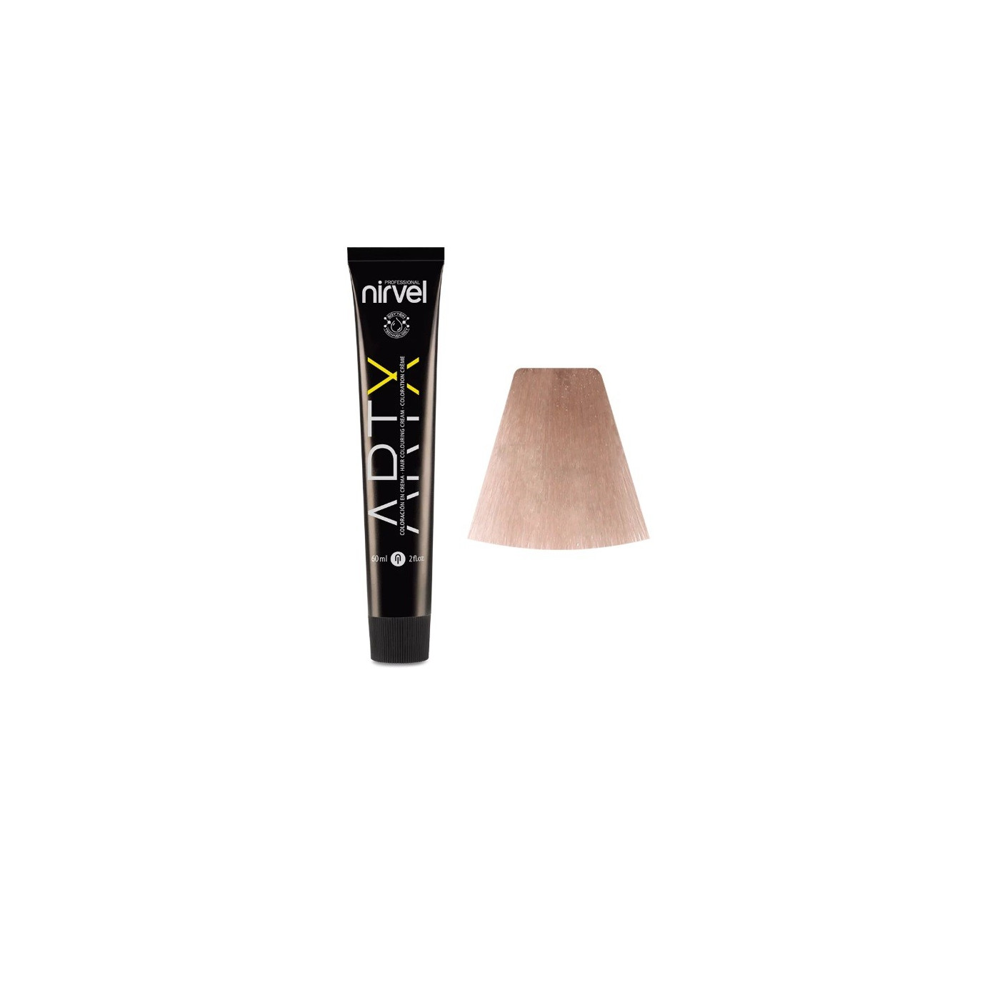Farba do włosów z amoniakiem Nirvel Artx 12-1 popielaty rozjaśniacz 100 ml