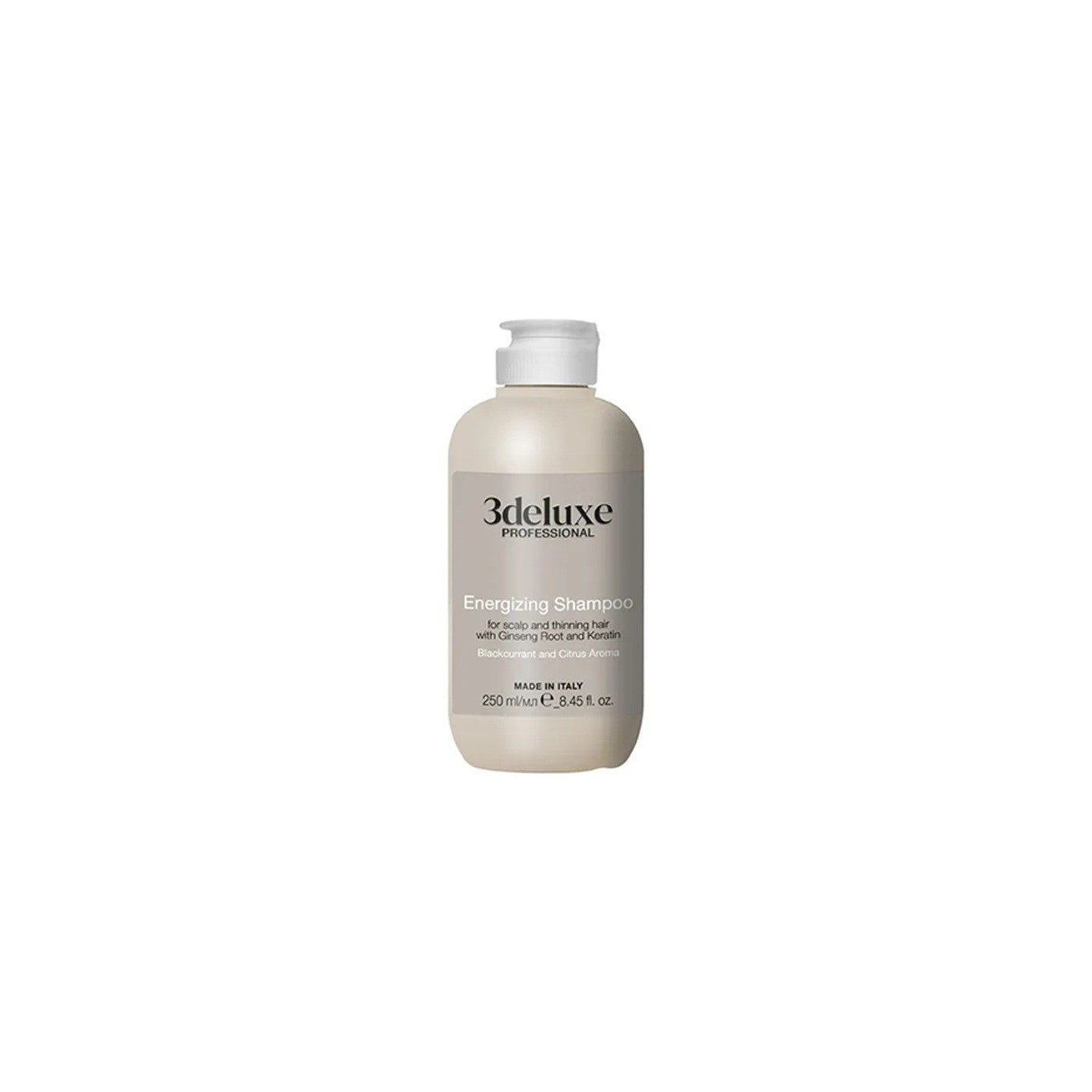 Szampon przeciw wypadaniu włosów wzmacniający z keratyną 3Deluxe Professional Energizing 250 ml Szampon przeciw wypadaniu włosów wzmacniający z keratyną 3Deluxe Professional Energizing 250 ml