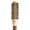 Szczotka do modelowania włosów z jonizacją Olivia Garden Blowout Shine Wavy Bristles Gold & Brown 25 mm Szczotka do modelowania włosów z jonizacją Olivia Garden Blowout Shine Wavy Bristles Gold & Brown 25 mm