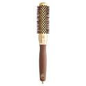 Szczotka do modelowania włosów z jonizacją Olivia Garden Blowout Shine Wavy Bristles Gold & Brown 25 mm Szczotka do modelowania włosów z jonizacją Olivia Garden Blowout Shine Wavy Bristles Gold & Brown 25 mm