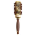 Szczotka do modelowania włosów z jonizacją Olivia Garden Blowout Shine Wavy Bristles Gold & Brown 45 mm Szczotka do modelowania włosów z jonizacją Olivia Garden Blowout Shine Wavy Bristles Gold & Brown 45 mm