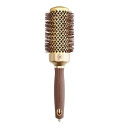 Szczotka do modelowania włosów z jonizacją Olivia Garden Blowout Shine Wavy Bristles Gold & Brown 45 mm Szczotka do modelowania włosów z jonizacją Olivia Garden Blowout Shine Wavy Bristles Gold & Brown 45 mm