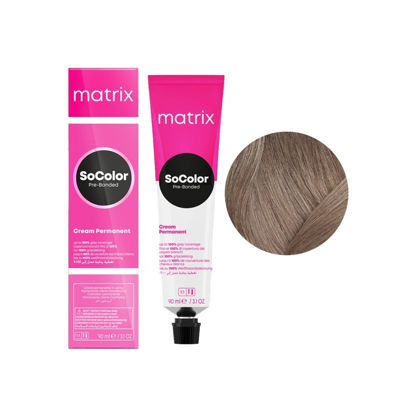 Farba do włosów Matrix SoColor Pre-Bonded 10MM ekstra jasny blond mokka 90 ml
