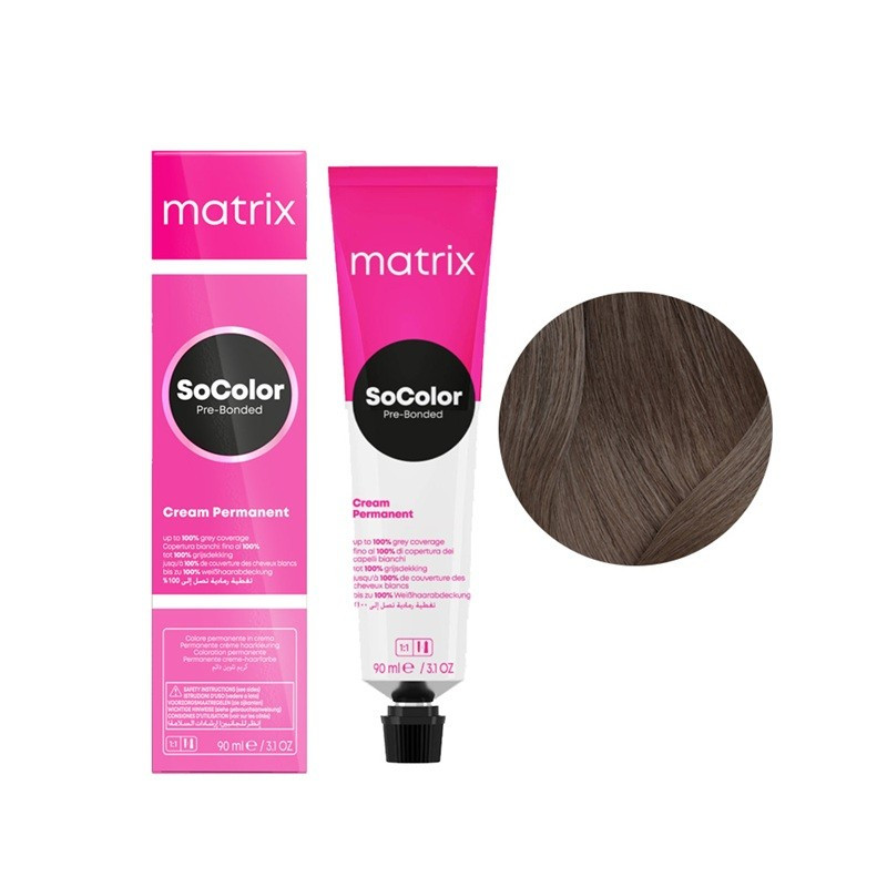 Farba do włosów Matrix SoColor Pre-Bonded 5N jasny brąz neutralny 90 ml Farba do włosów Matrix SoColor Pre-Bonded 5N jasny brąz neutralny 90 ml