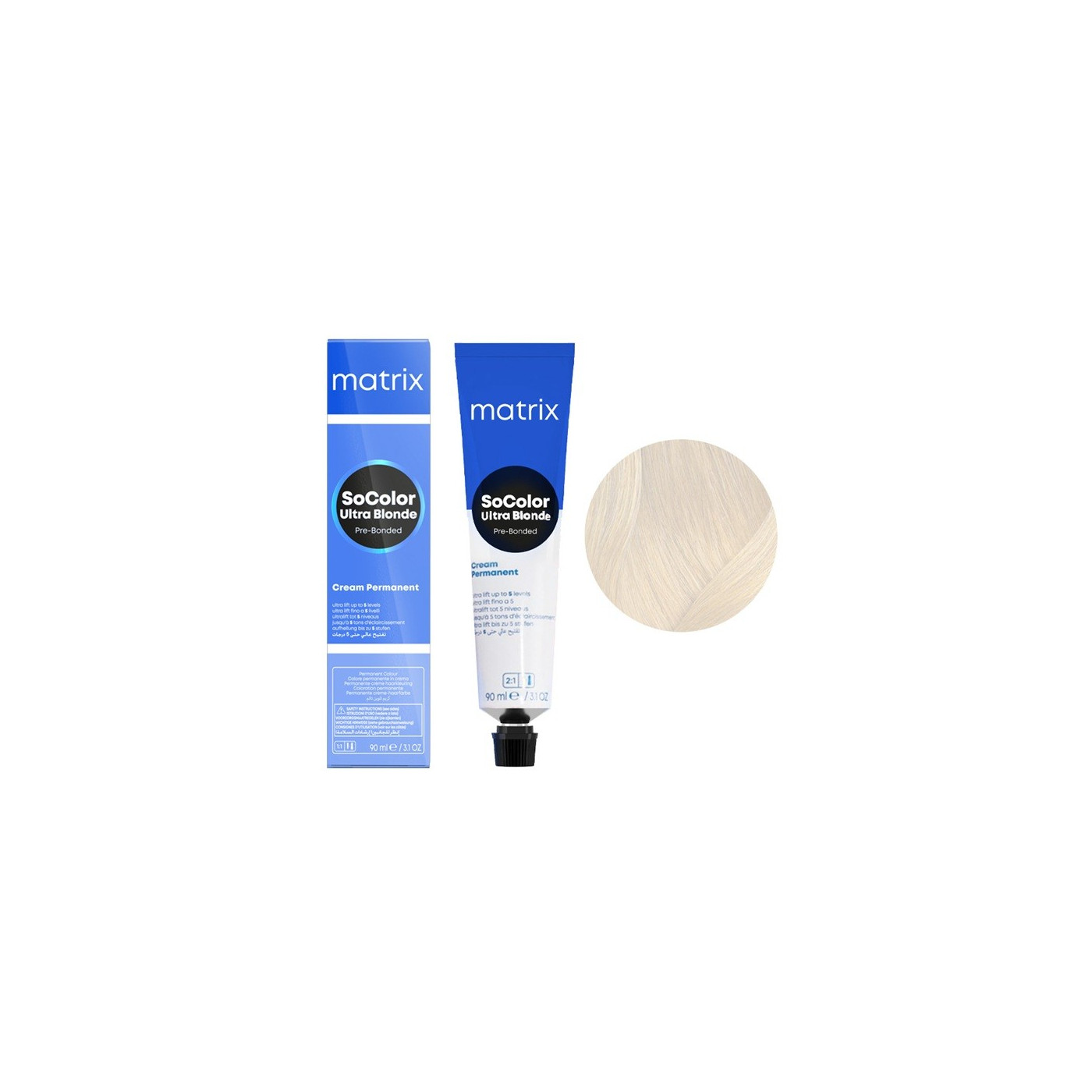 Farba rozjaśniająca do włosów Matrix SoColor Pre-Bonded UL-P ultra blond perła 90 ml Farba rozjaśniająca do włosów Matrix SoColor Pre-Bonded UL-P ultra blond perła 90 ml