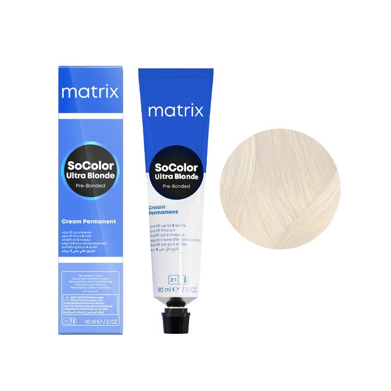 Farba rozjaśniająca do włosów Matrix SoColor Pre-Bonded UL-P ultra blond perła 90 ml Farba rozjaśniająca do włosów Matrix SoColor Pre-Bonded UL-P ultra blond perła 90 ml