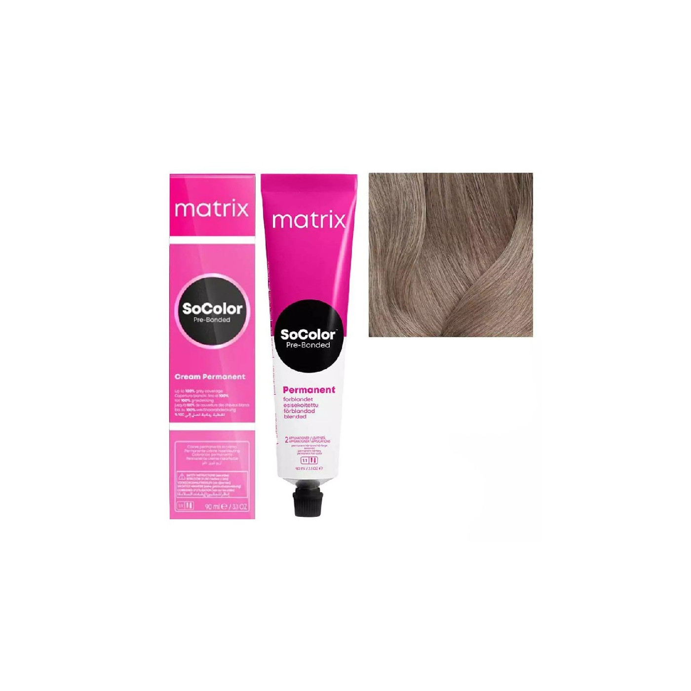 Farba do włosów Matrix SoColor Pre-Bonded 8N jasny blond neutralny 90 ml Farba do włosów Matrix SoColor Pre-Bonded 8N jasny blond neutralny 90 ml