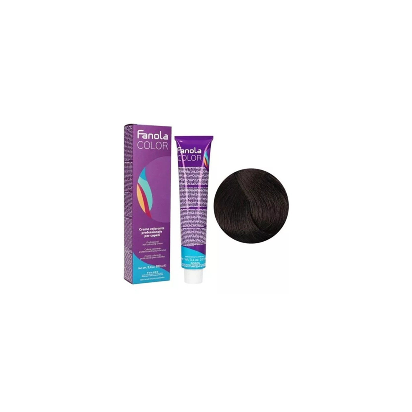 Farba do włosów Fanola Color Cream 5.29 czekolada 100 ml