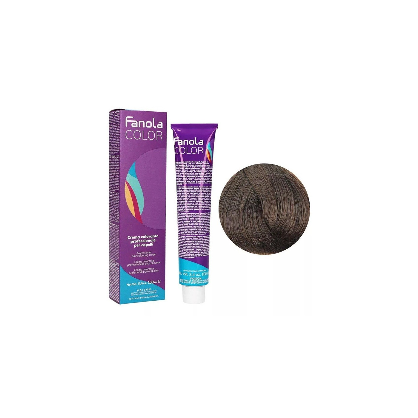 Farba do włosów Fanola Color Cream 6.0 ciemny blond 100 ml