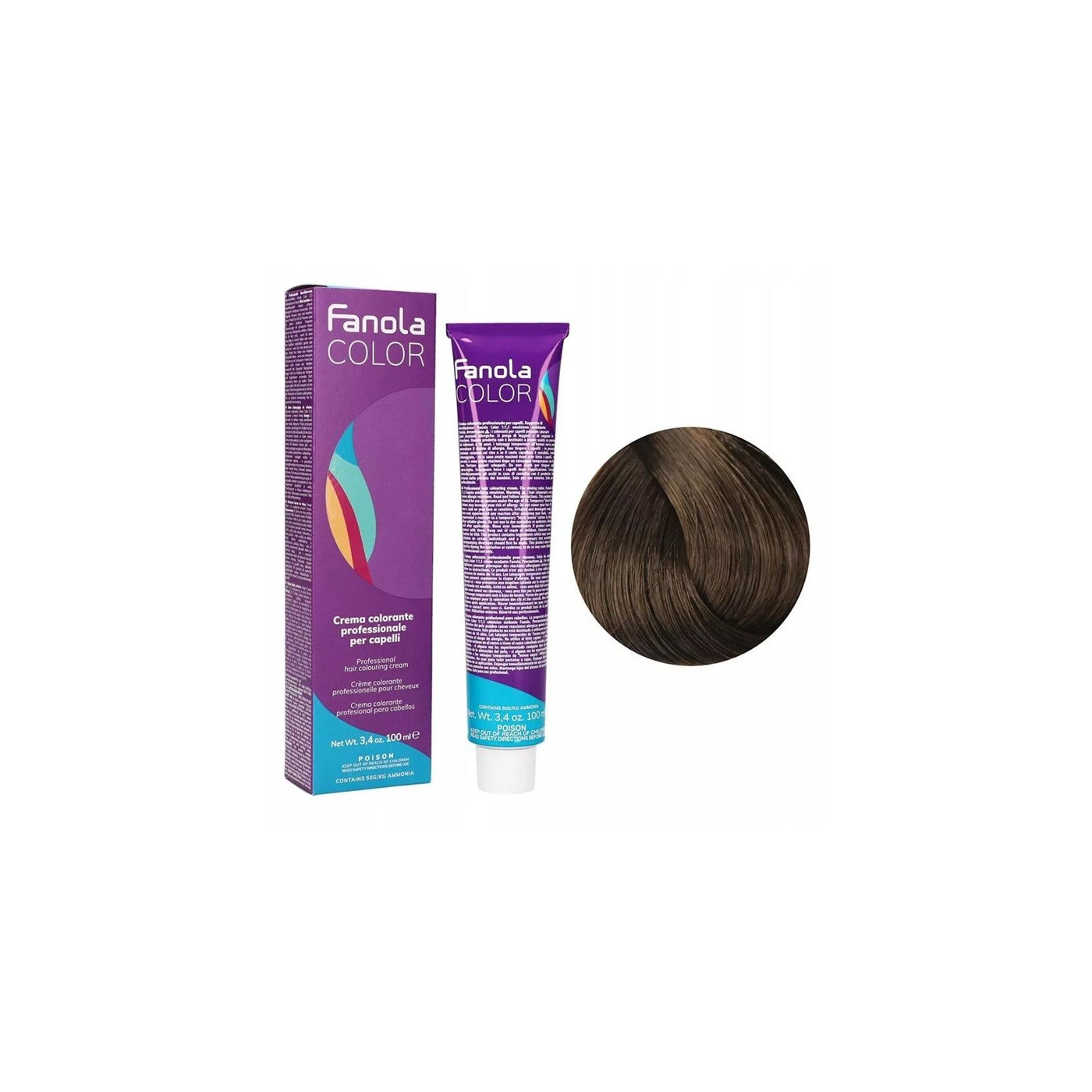 Farba do włosów Fanola Color Cream 6.00 intensywny ciemny blond 100 ml