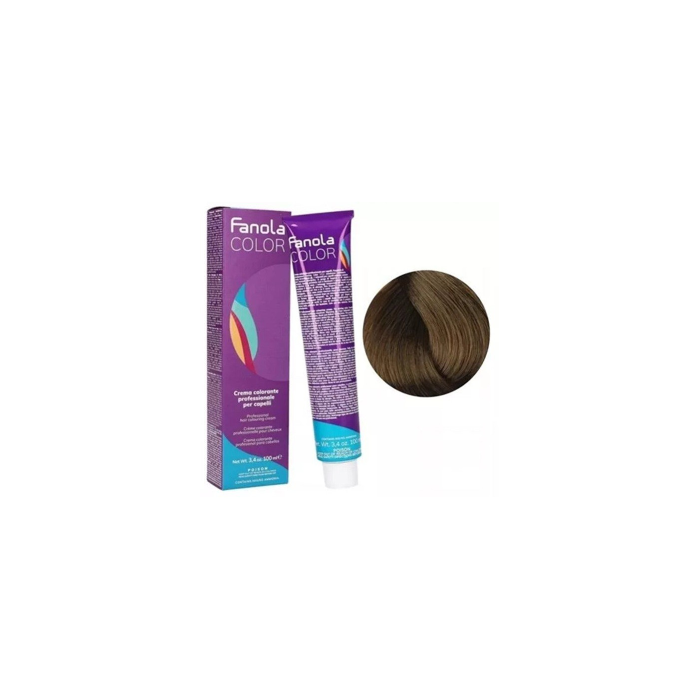 Farba do włosów Fanola Color Cream 8.00 intensywny jasny blond 100 ml Farba do włosów Fanola Color Cream 8.00 intensywny jasny blond 100 ml