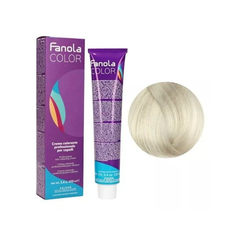 Farba do włosów Fanola Color Cream 12.0 ultra jasny naturalny blond 100 ml Farba do włosów Fanola Color Cream 12.0 ultra jasny naturalny blond 100 ml