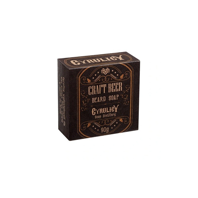 Mydło do brody piwne Cyrulicy 90 g Mydło do brody piwne Cyrulicy 90 g