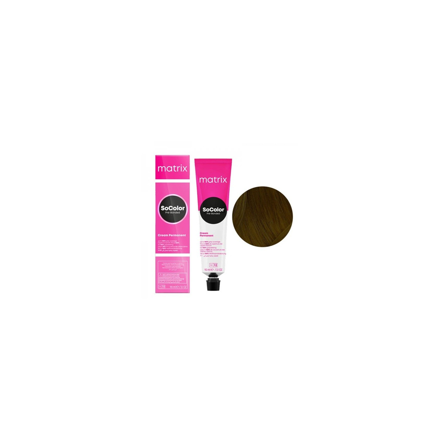 Farba do włosów Matrix SoColor Pre-Bonded 3N ciemny brąz naturalny 90 ml Farba do włosów Matrix SoColor Pre-Bonded 3N ciemny brąz naturalny 90 ml