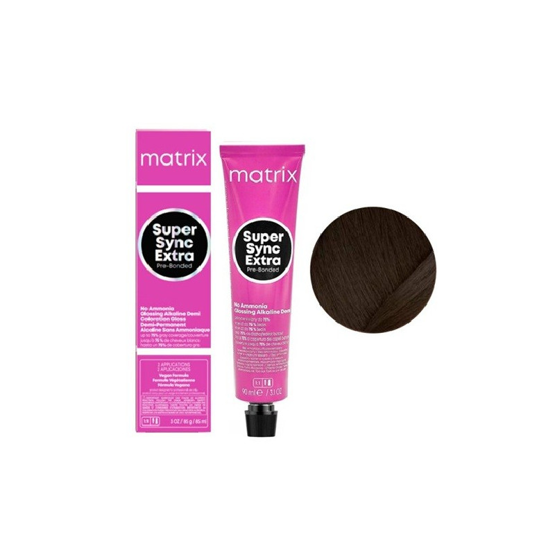 Toner do włosów Matrix Super Sync Extra Pre-Bonded 3NN ciemny brąz naturalny wzmocniony 90 ml Toner do włosów Matrix Super Sync Extra Pre-Bonded 3NN ciemny brąz naturalny wzmocniony 90 ml