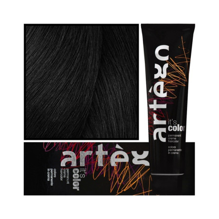 Farba do włosów w kremie Artego It's Color 2.0-2N bardzo ciemny brąz 150 ml