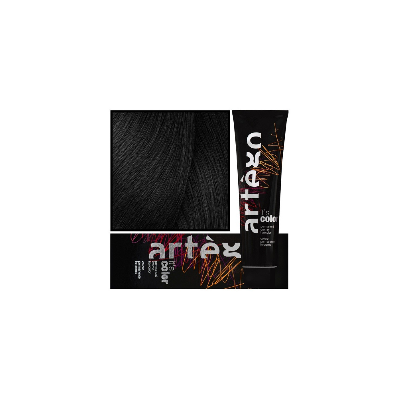 Farba do włosów w kremie Artego It's Color 3.0-3N ciemny brąz 150 ml Farba do włosów w kremie Artego It's Color 3.0-3N ciemny brąz 150 ml