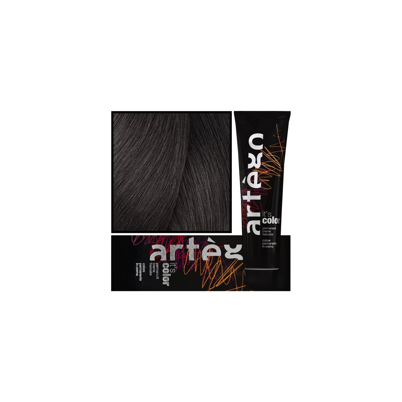 Farba do włosów w kremie Artego It's Color 4.0-4N brąz 150 ml Farba do włosów w kremie Artego It's Color 4.0-4N brąz 150 ml