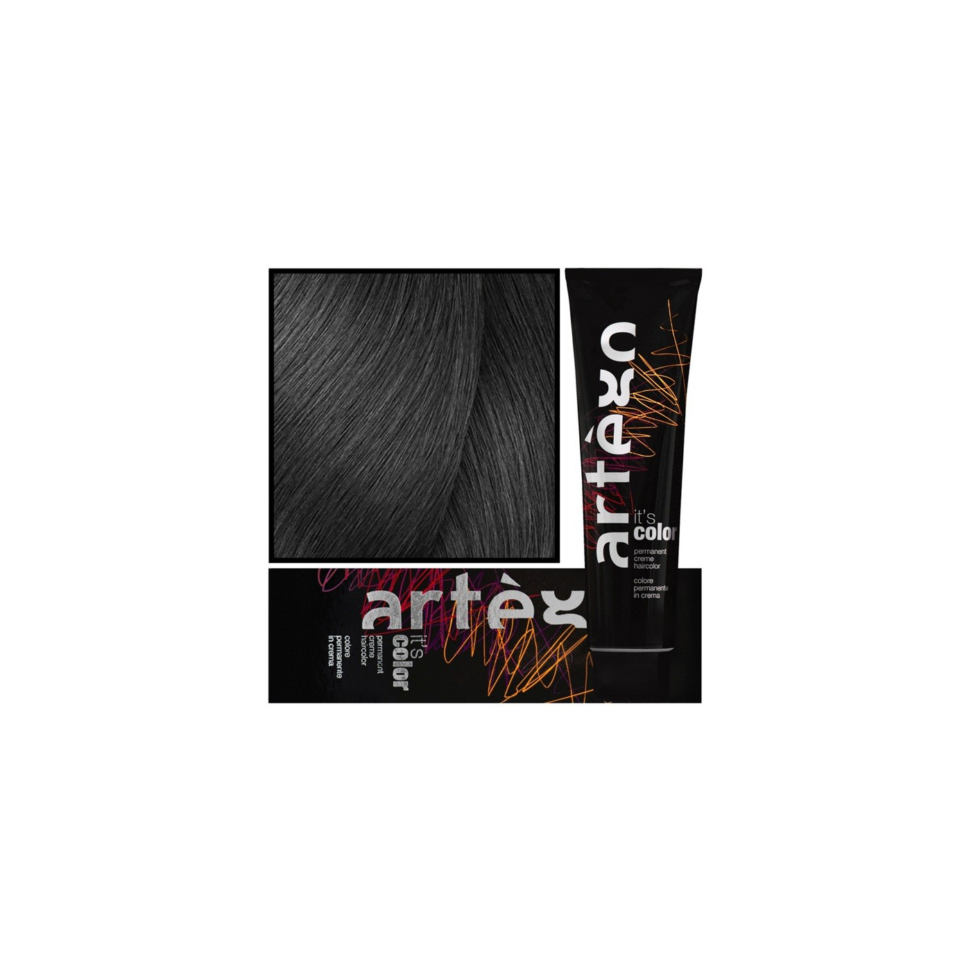 Farba do włosów w kremie Artego It's Color 5.1-5A jasny popielaty brąz 150 ml Farba do włosów w kremie Artego It's Color 5.1-5A jasny popielaty brąz 150 ml