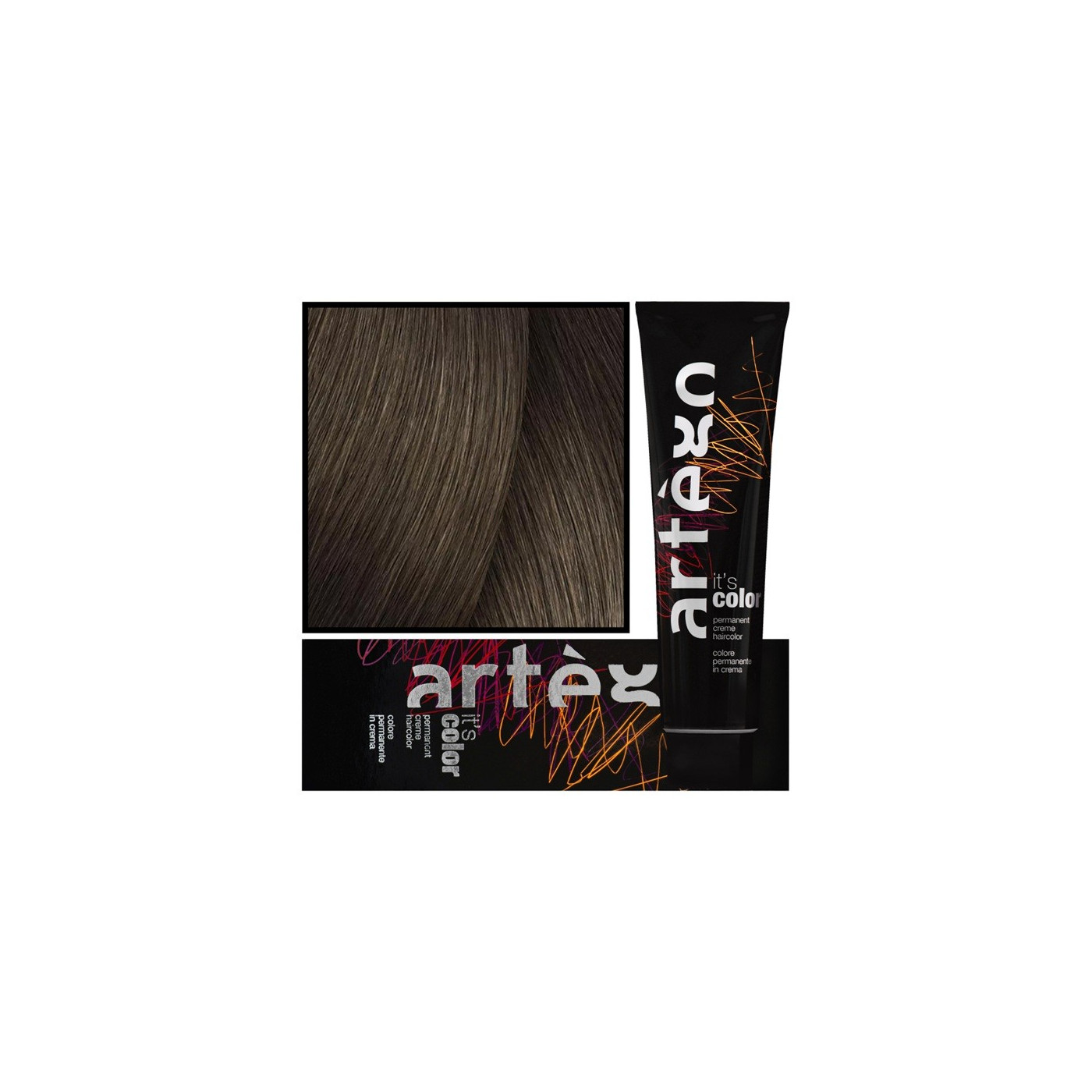 Farba do włosów w kremie Artego It's Color 6.0-6N ciemny blond 150 ml Farba do włosów w kremie Artego It's Color 6.0-6N ciemny blond 150 ml