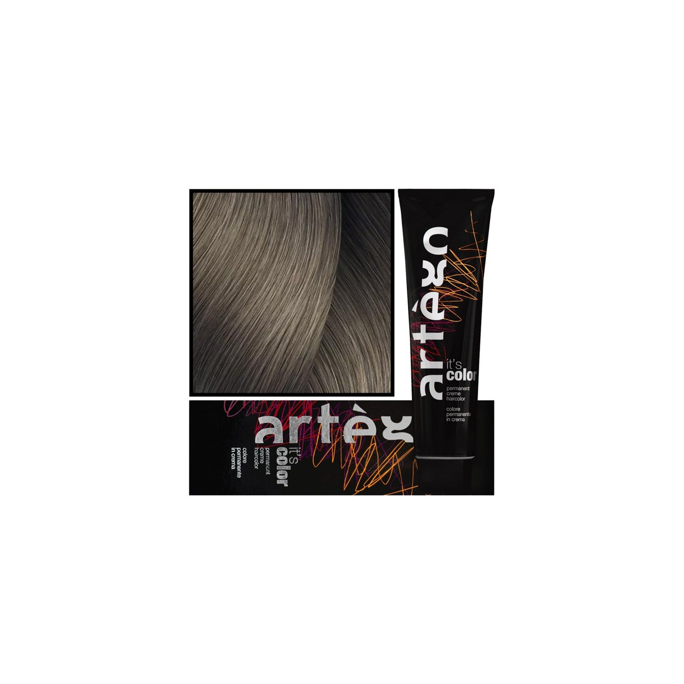 Farba do włosów w kremie Artego It's Color 8.1-8A jasny popielaty blond 150 ml