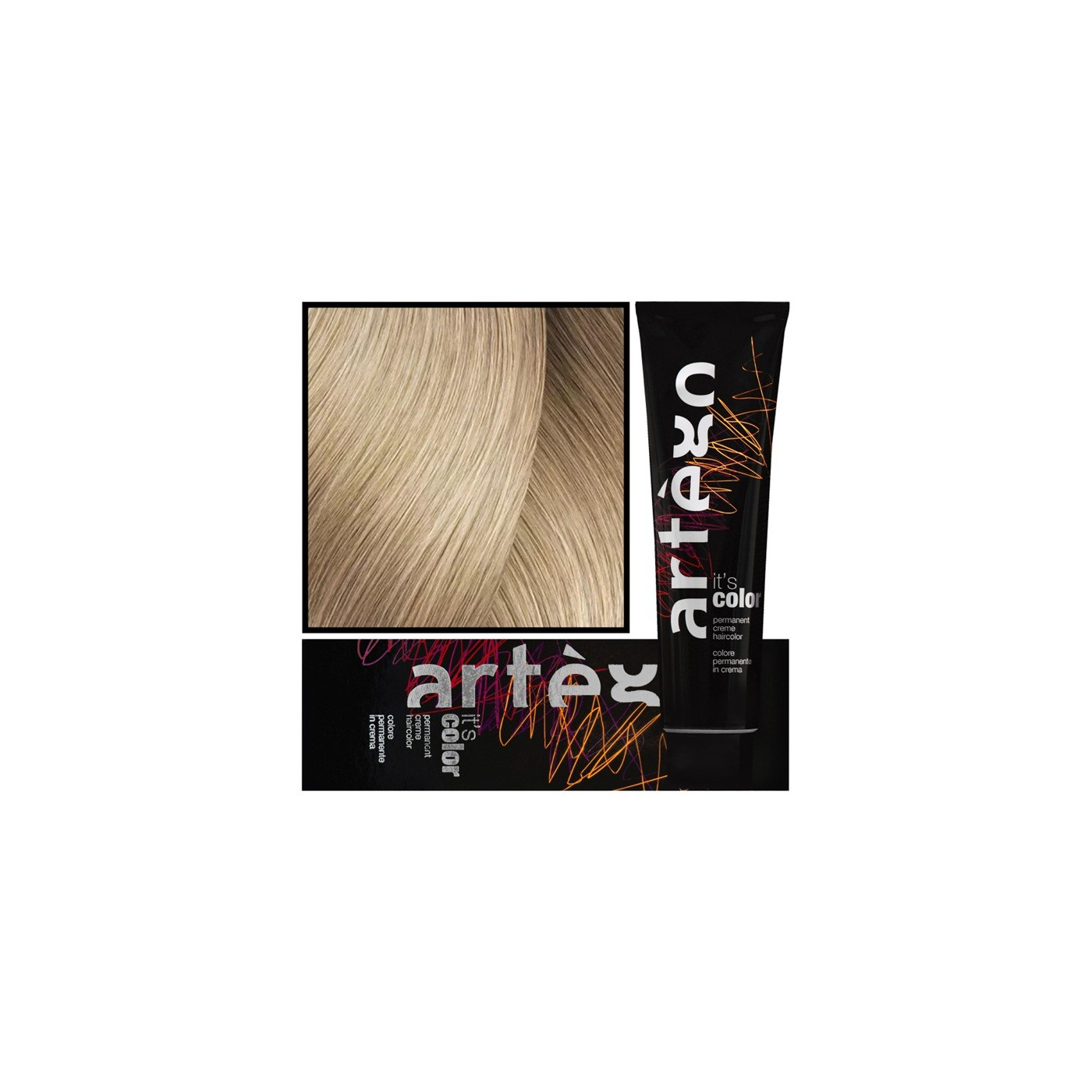 Farba do włosów w kremie Artego It's Color 10.0-10N platynowy blond 150 ml