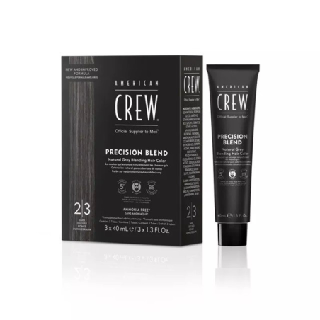 TEST Odsiwiacz American Crew 4-5 naturalny brąz 3x40 ml