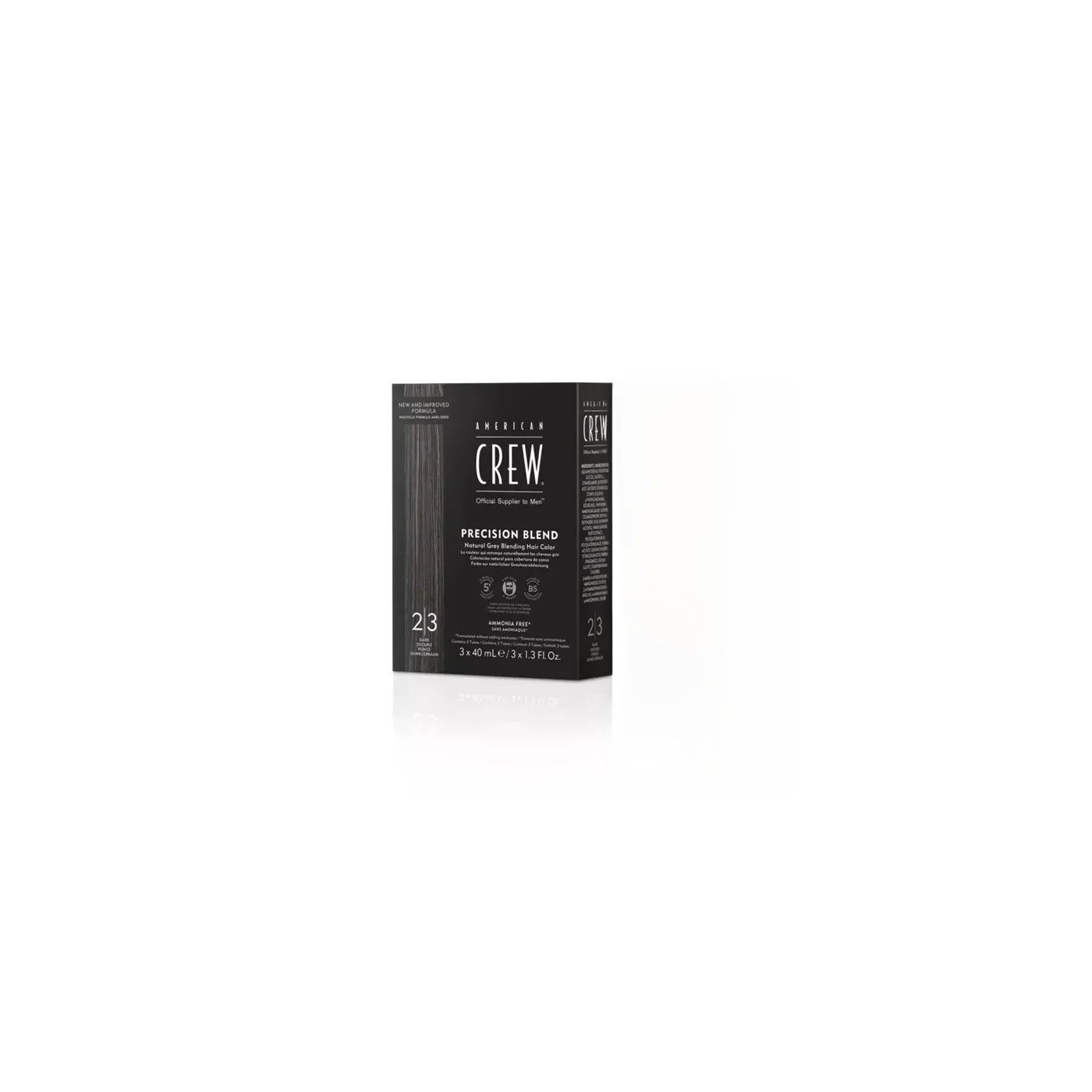 TEST Odsiwiacz American Crew 4-5 naturalny brąz 3x40 ml